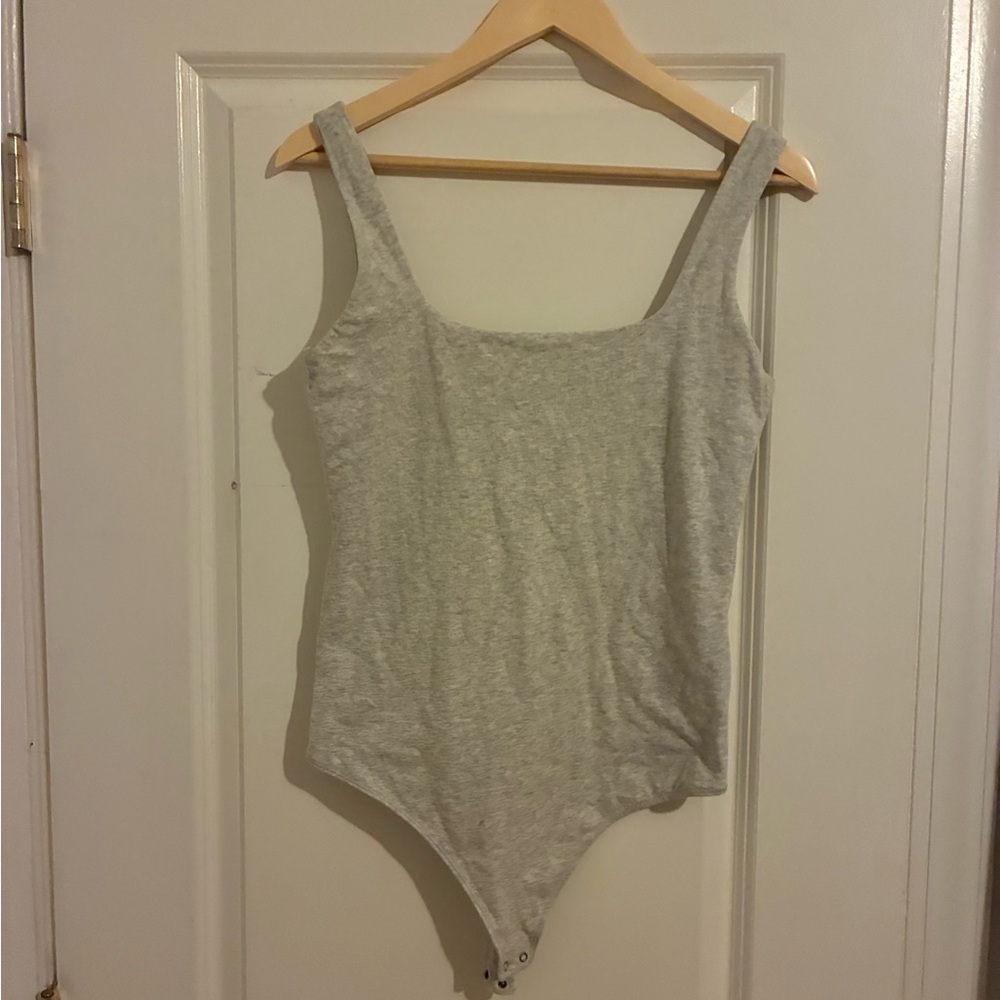 Abercrombie & Fitch Heather Gray Top